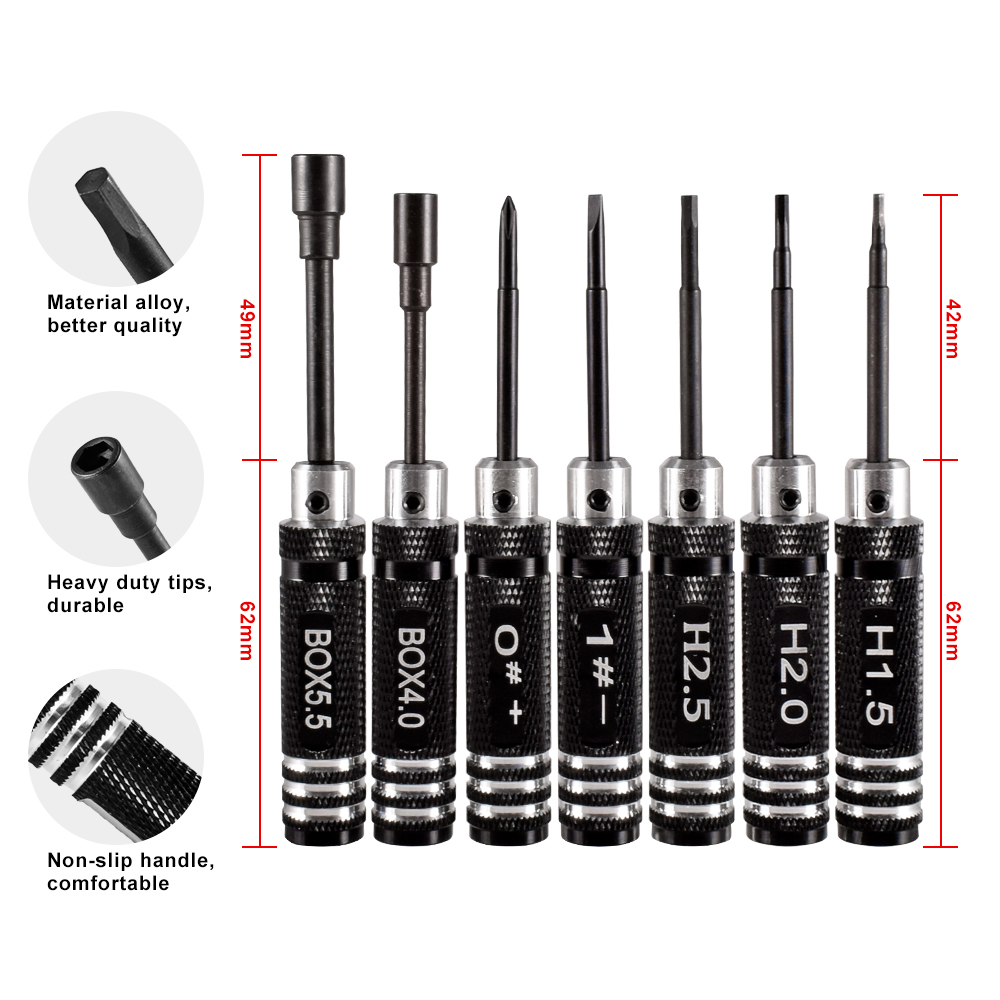 9IMOD RC Hex Driver Set Metal  – Rc Helicopter Tool Kit recenzja i cena