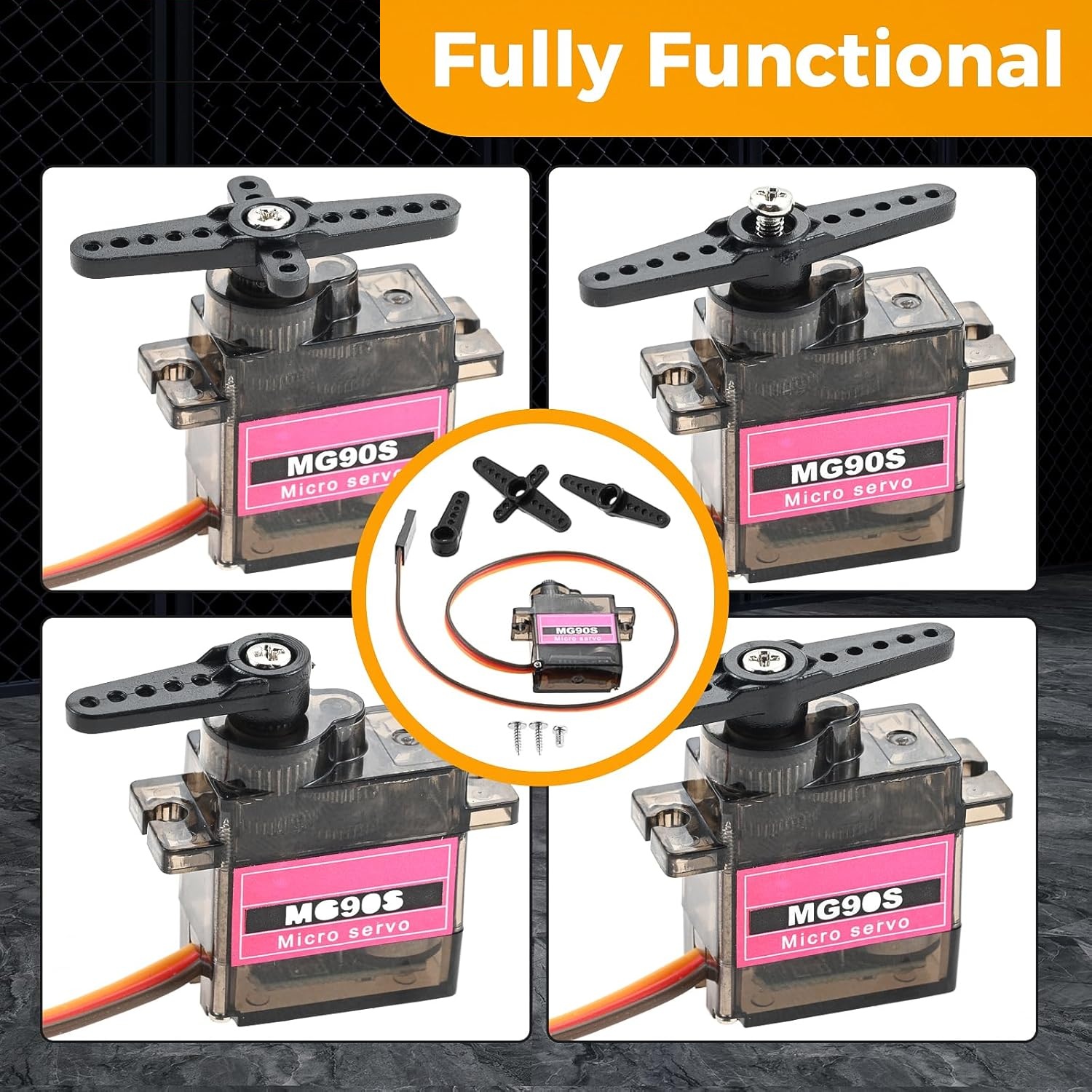 4pcs Micro Servo Metal Gear 90 – Rc Helicopter Mini recenzja i cena