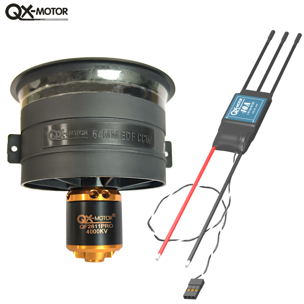 QX-MOTOR 5 Blades 64mm EDF Duc – Rc Helicopter Blade recenzja i cena