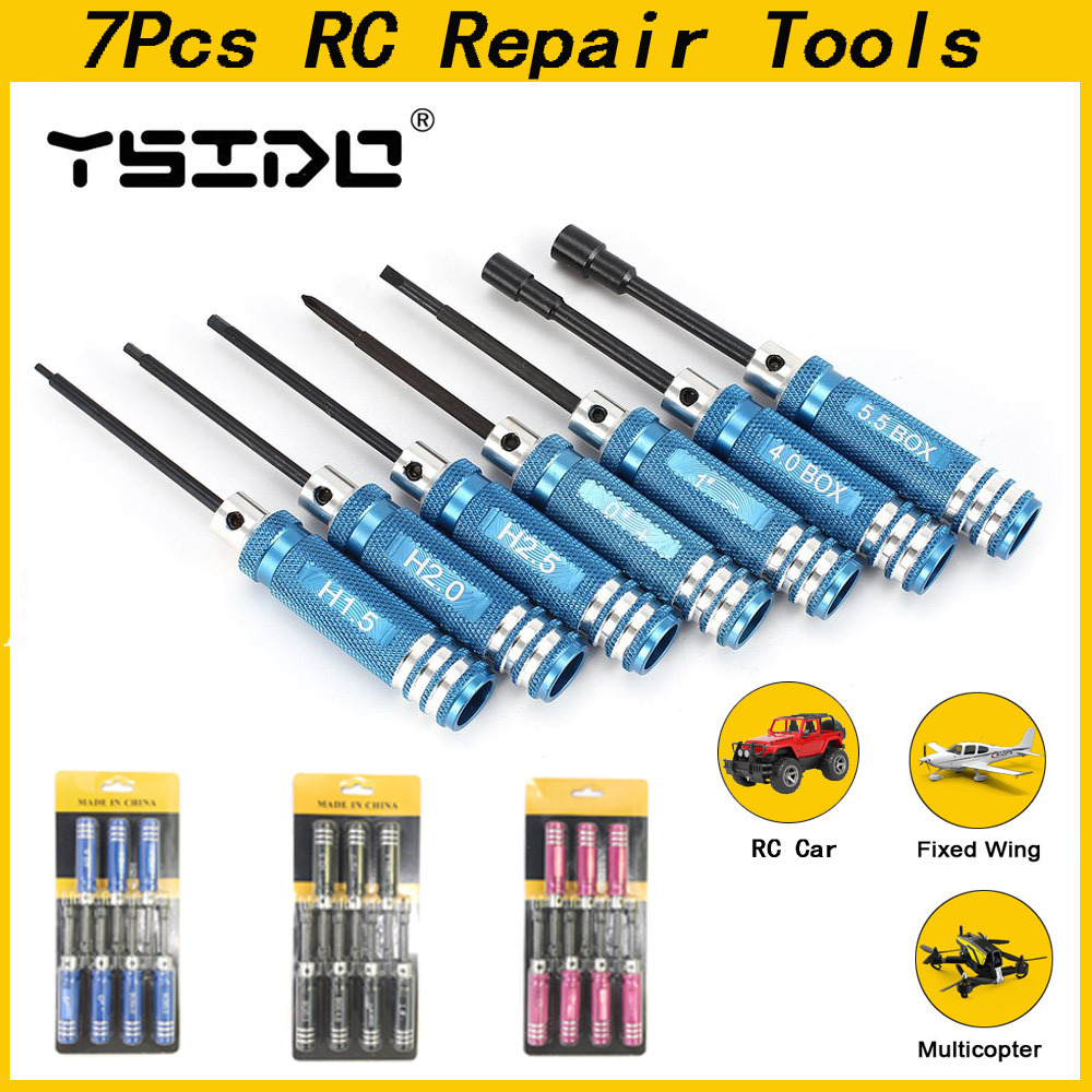 YSIDO 7Pcs 1.5 2.0 2.5mm Hex S – Rc Helicopter Tool Kit recenzja i cena
