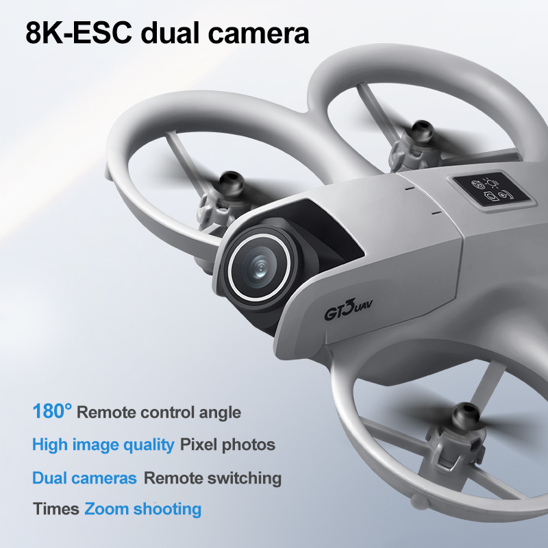 New GT3 Mini RC Drone 8K 5G Ae – Rc Helicopter Charger recenzja i cena