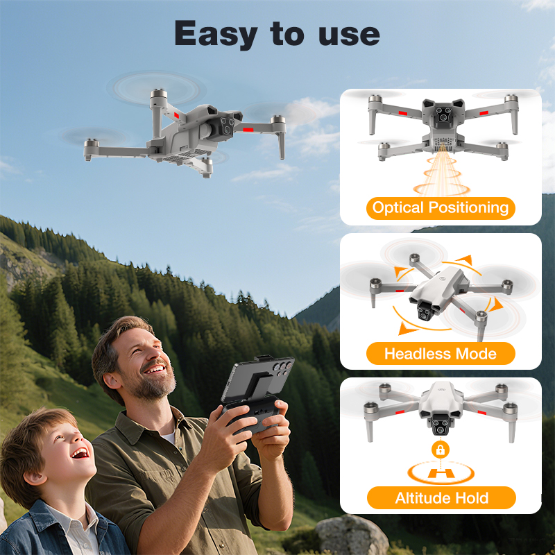 2026 Hot L017 Pro Drone Brushl – Rc Helicopter Electric recenzja i cena