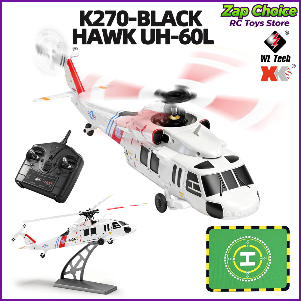 Wltoys K270 Black Hawk UH-60L  – Rc Helicopter Gyro recenzja i cena