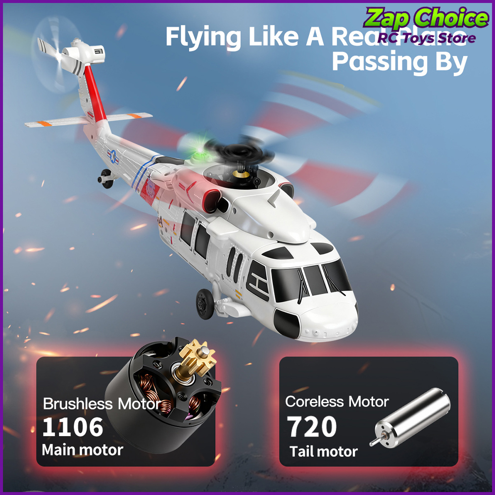 Wltoys K270 Black Hawk UH-60L  – Rc Helicopter Gyro recenzja i cena