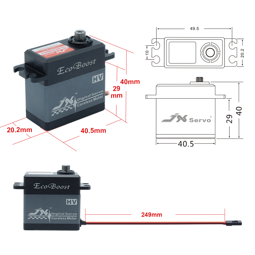 JX Ecoboost CLS6336HV 36KG Lar – Rc Helicopter Large recenzja i cena