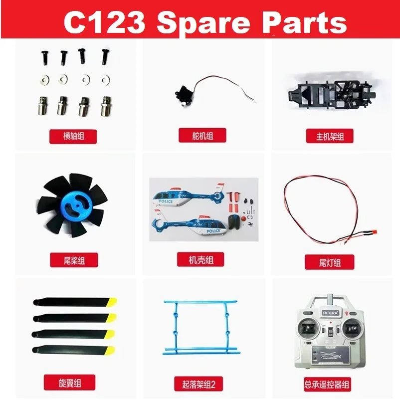 Spare Parts List For RC ERA C1 – Rc Helicopter Blade recenzja i cena