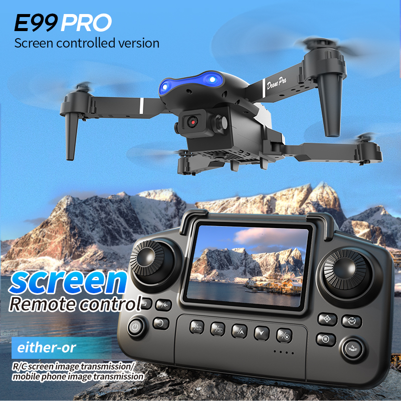E99 PRO Drone Screen Control A – Rc Helicopter Charger recenzja i cena