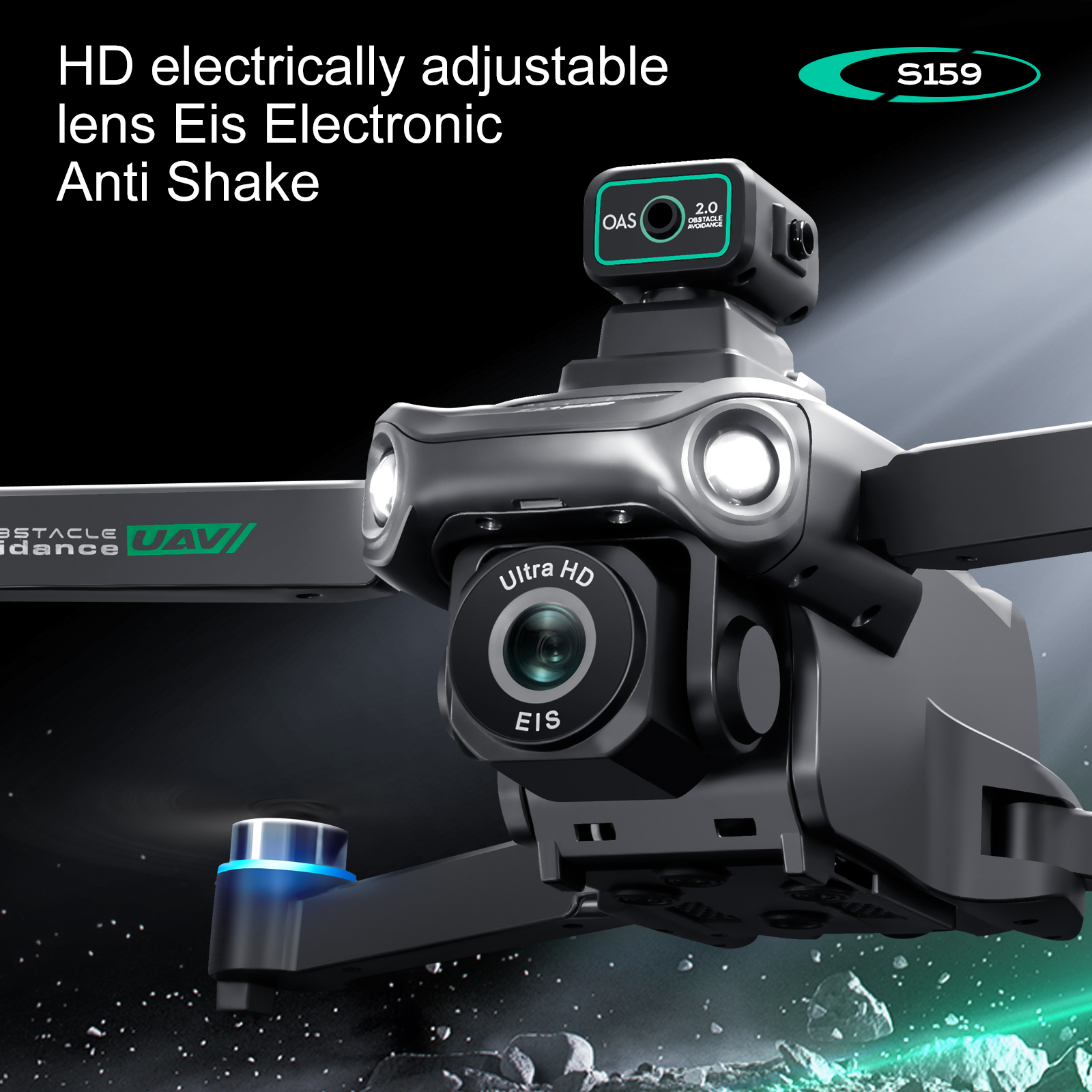 S159 GPS Drone 4K Profesional  – Rc Helicopter Electric recenzja i cena