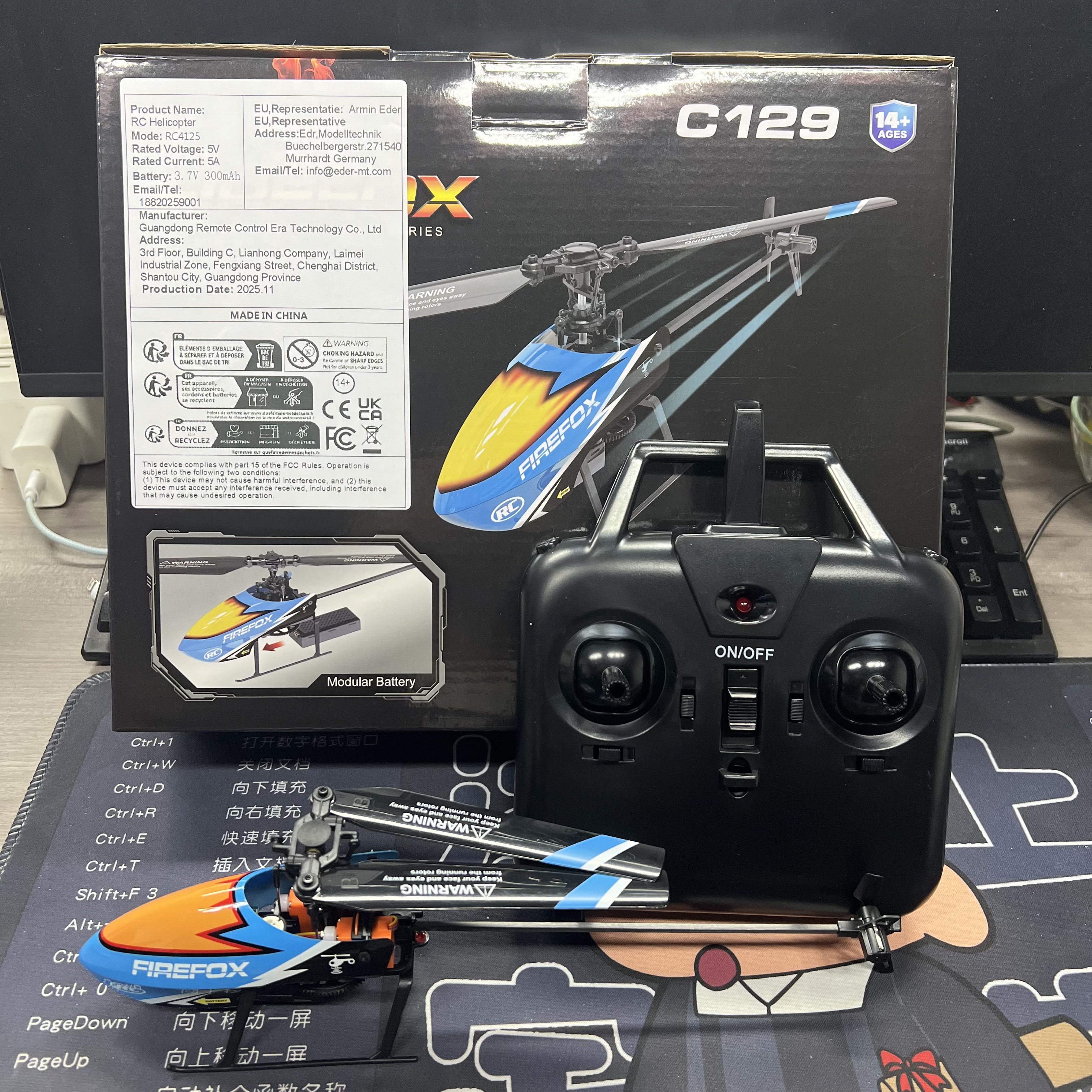 RC ERA C129 Helicopter 4 Chann – Rc Helicopter Single Rotor recenzja i cena
