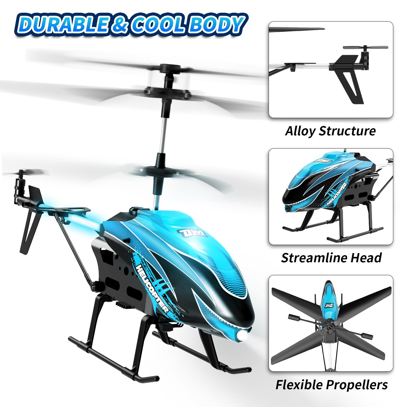 DWI  H10 Fixed Height 3.5 Chan – Rc Helicopter Large recenzja i cena